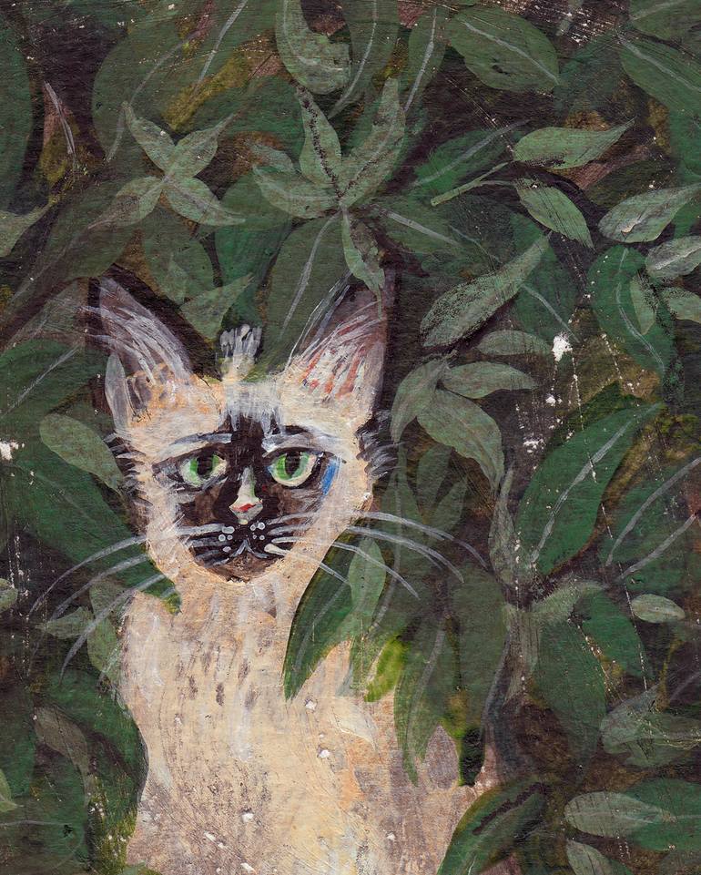 Original Illustration Animal Painting by Hanieh Ghashghaei