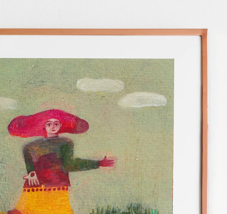 Original Illustration Love Painting by Hanieh Ghashghaei
