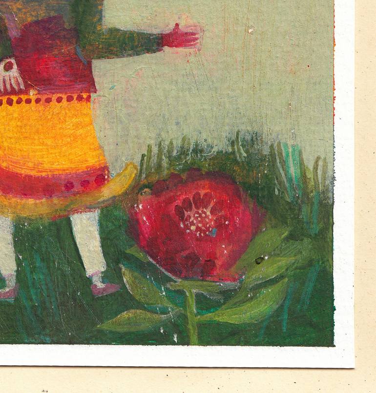 Original Illustration Love Painting by Hanieh Ghashghaei