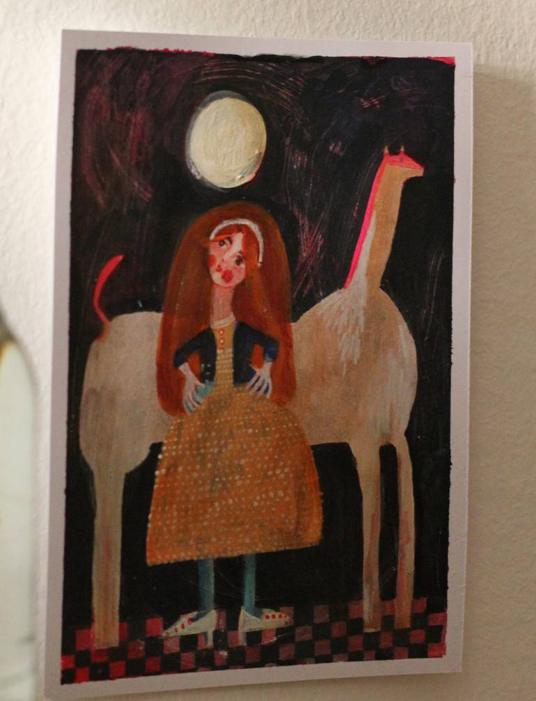 Original Illustration Nature Painting by Hanieh Ghashghaei