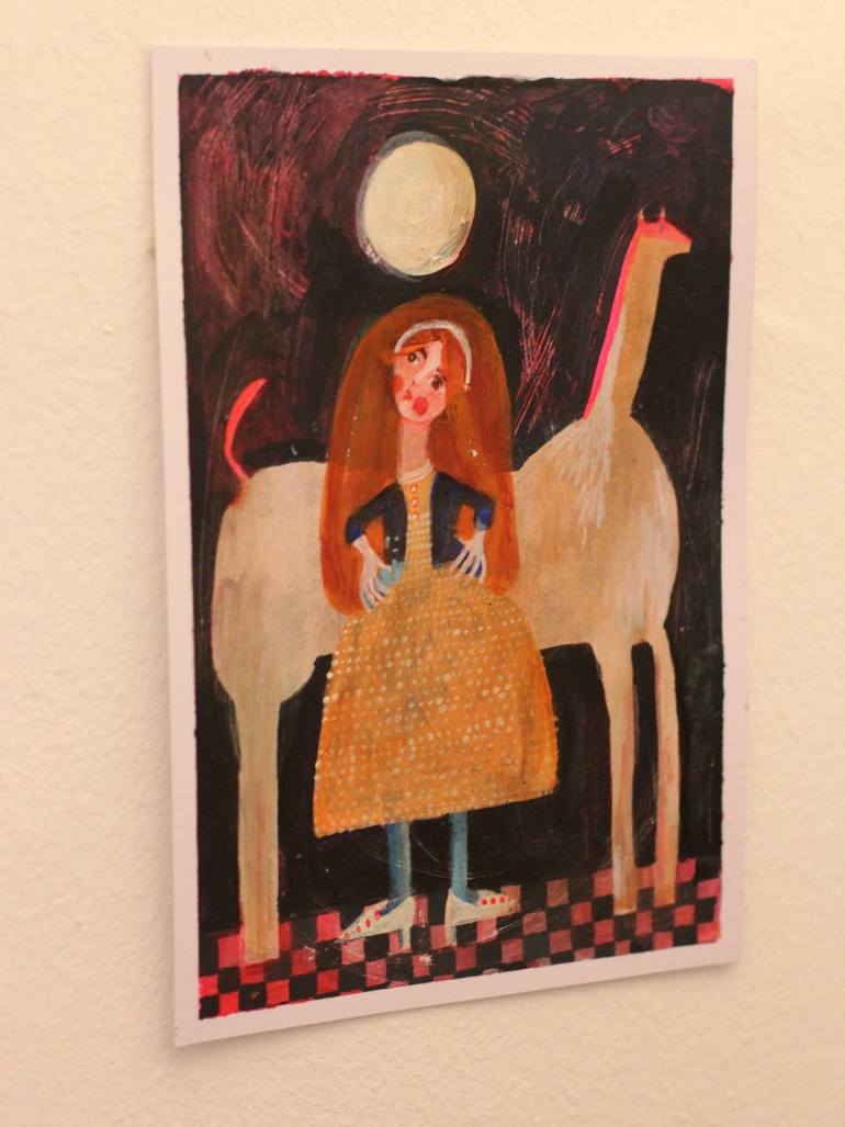 Original Illustration Nature Painting by Hanieh Ghashghaei