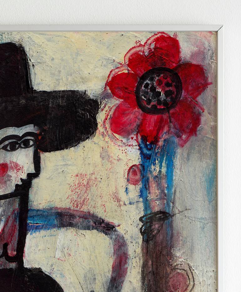 Original Illustration Love Painting by Hanieh Ghashghaei