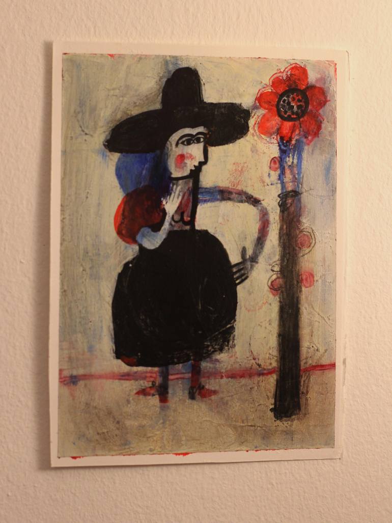 Original Illustration Love Painting by Hanieh Ghashghaei