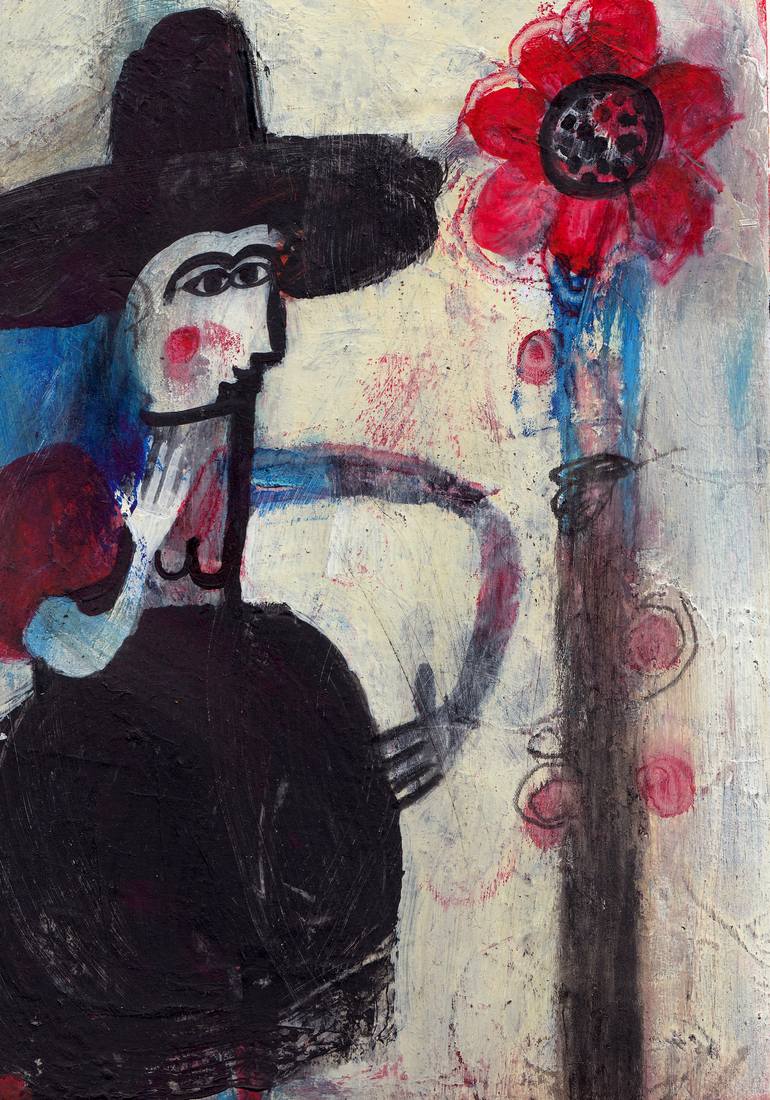 Original Illustration Love Painting by Hanieh Ghashghaei