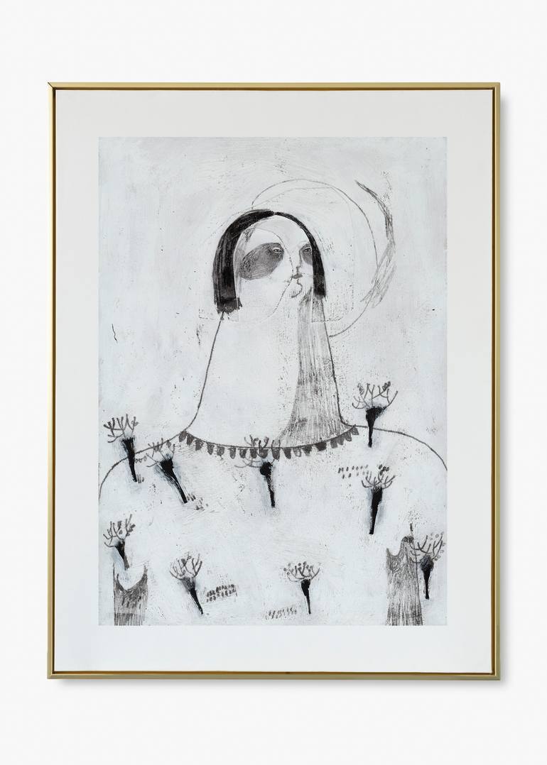 Original Figurative Nature Painting by Hanieh Ghashghaei