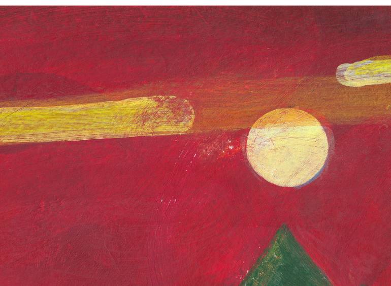 Original Illustration Abstract Painting by Hanieh Ghashghaei