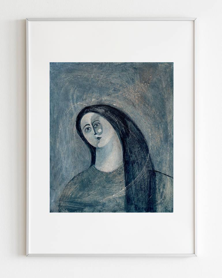 Original Portraiture Women Painting by Hanieh Ghashghaei