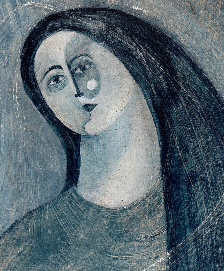 Original Portraiture Women Painting by Hanieh Ghashghaei