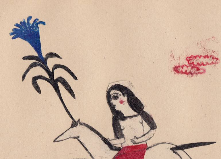 Original Figurative Love Painting by Hanieh Ghashghaei