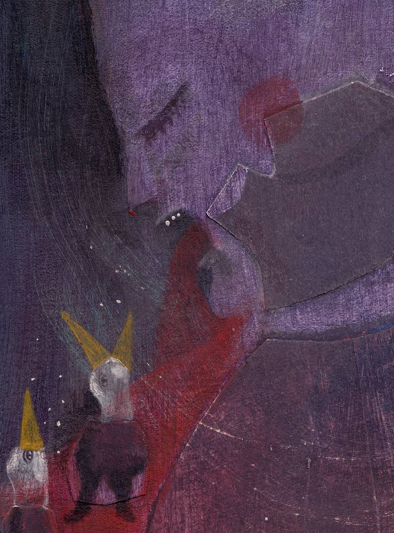Original Surrealism Fantasy Painting by Hanieh Ghashghaei