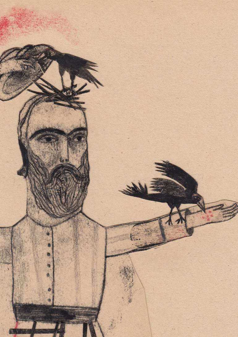 Original Figurative Men Painting by Hanieh Ghashghaei