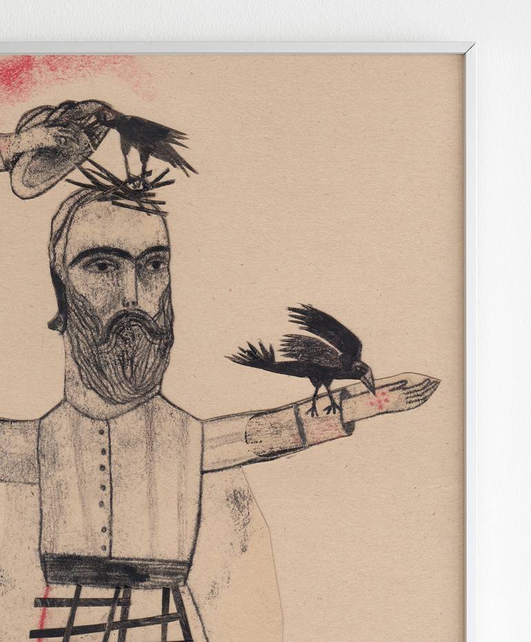 Original Figurative Men Painting by Hanieh Ghashghaei