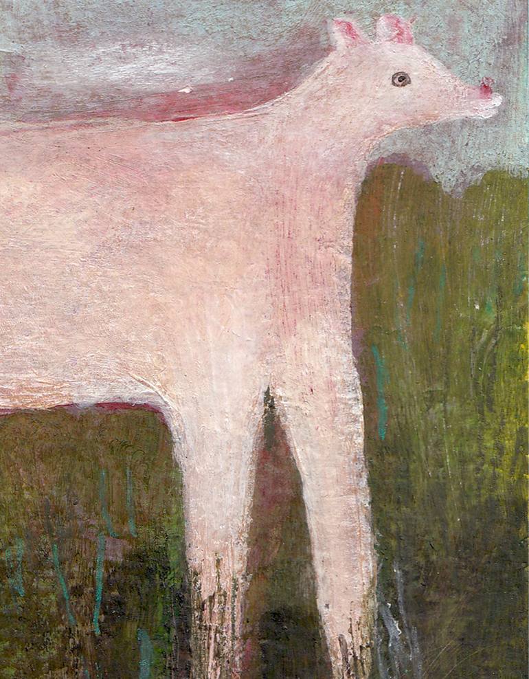Original Illustration Animal Painting by Hanieh Ghashghaei
