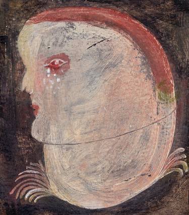 Original Expressionism People Painting by Hanieh Ghashghaei