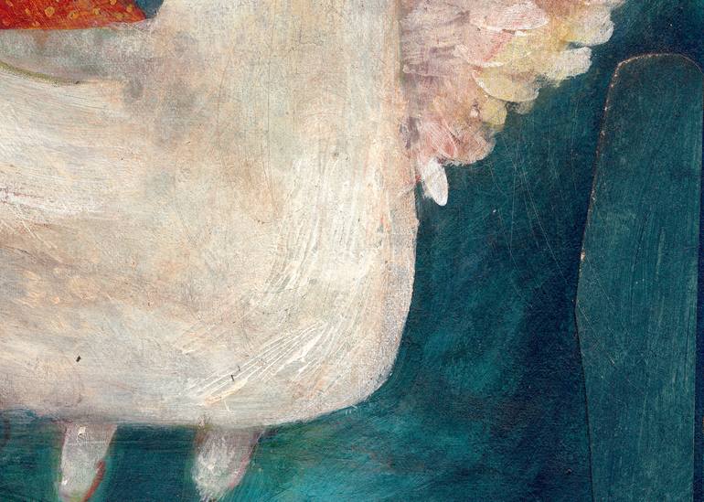 Original Illustration Travel Painting by Hanieh Ghashghaei