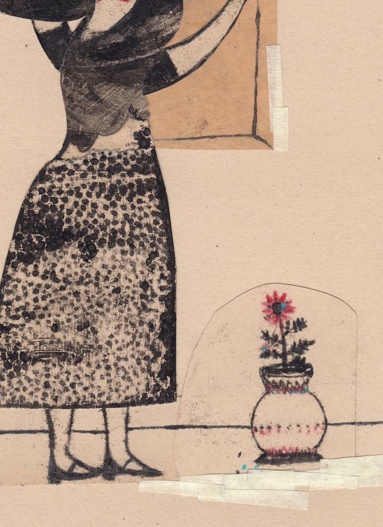 Original Illustration Women Painting by Hanieh Ghashghaei