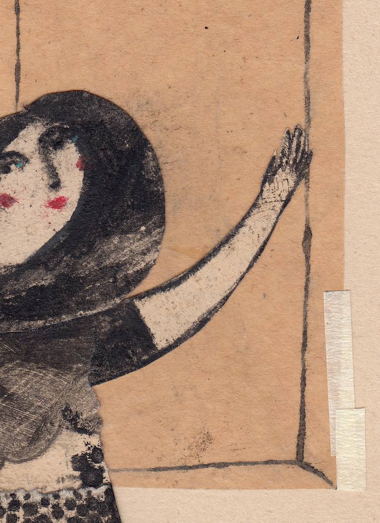 Original Illustration Women Painting by Hanieh Ghashghaei