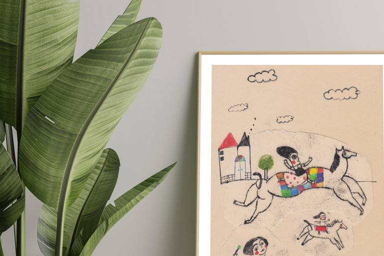 Original Illustration Comics Painting by Hanieh Ghashghaei
