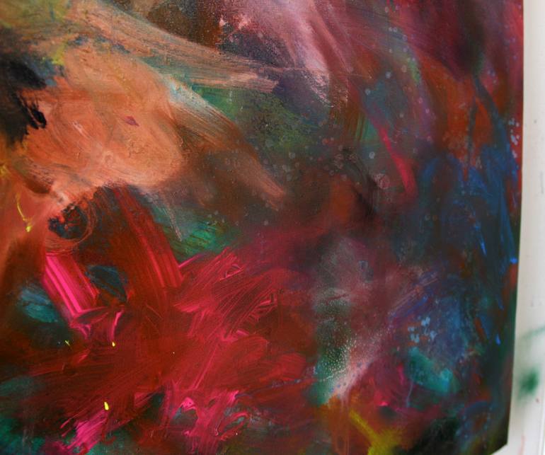 Original Abstract Expressionism Abstract Painting by Lucas Eberhardt