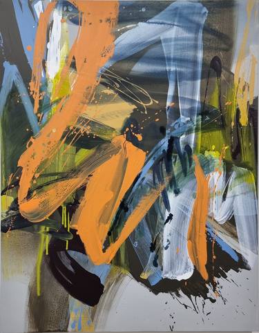 Original Abstract Expressionism Abstract Paintings by yangseon choi