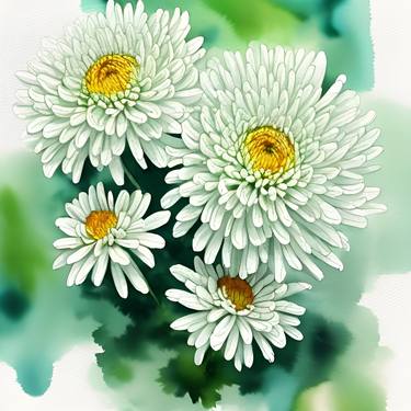 Print of Fine Art Floral Digital by Kateryna Oliinyk