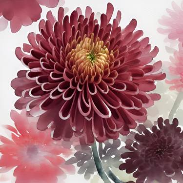 Print of Fine Art Floral Digital by Kateryna Oliinyk