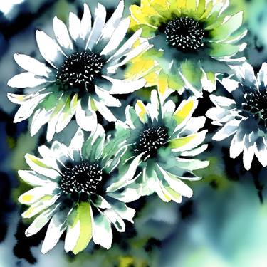 Print of Fine Art Floral Digital by Kateryna Oliinyk