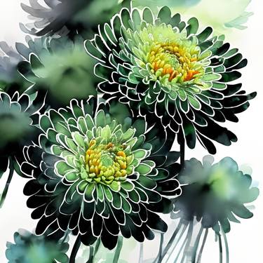 Print of Fine Art Floral Digital by Kateryna Oliinyk