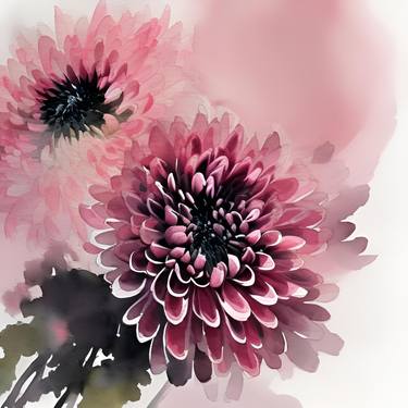 Print of Fine Art Floral Digital by Kateryna Oliinyk