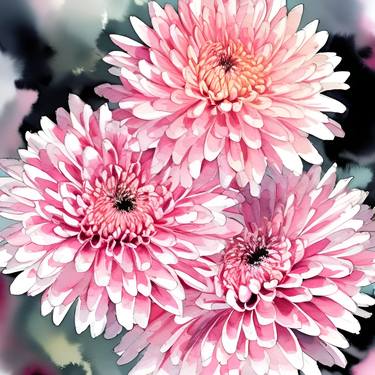 Print of Fine Art Floral Digital by Kateryna Oliinyk