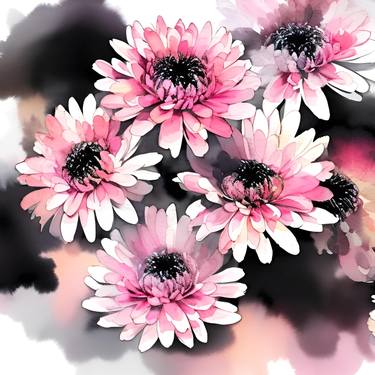 Print of Fine Art Floral Digital by Kateryna Oliinyk