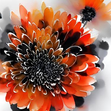 Print of Fine Art Floral Digital by Kateryna Oliinyk