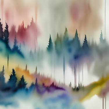 Print of Fine Art Landscape Digital by Kateryna Oliinyk