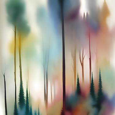 Print of Fine Art Landscape Digital by Kateryna Oliinyk