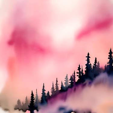 Print of Fine Art Landscape Digital by Kateryna Oliinyk