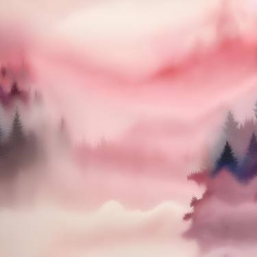 Print of Fine Art Landscape Digital by Kateryna Oliinyk