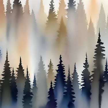 Print of Fine Art Landscape Digital by Kateryna Oliinyk