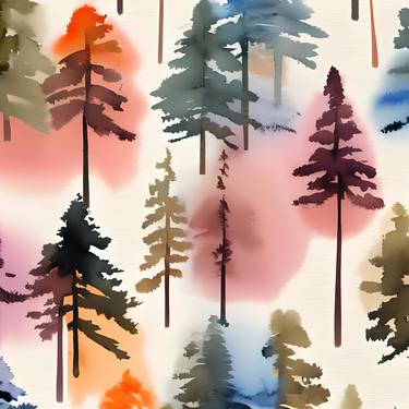 Print of Landscape Digital by Kateryna Oliinyk