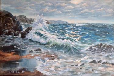 Original Realism Seascape Paintings by Elena Vyatkina