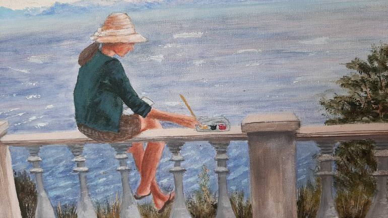Original Seascape Painting by Elena Vyatkina