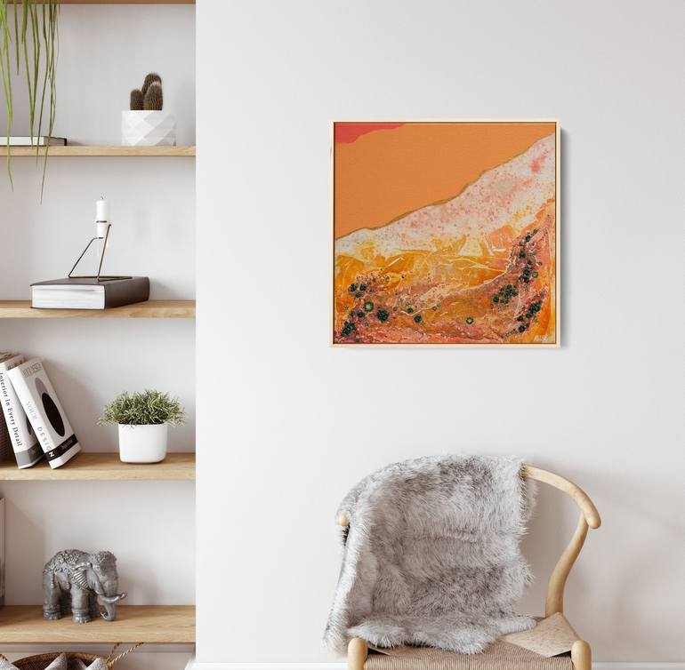 Original Abstract Landscape Painting by Melanie Sky