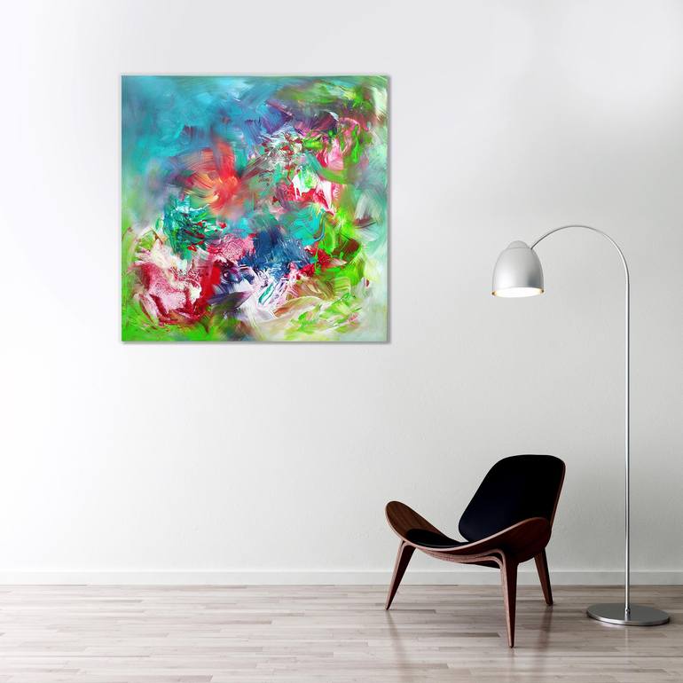 Original Abstract Painting by Paresh Nrshinga