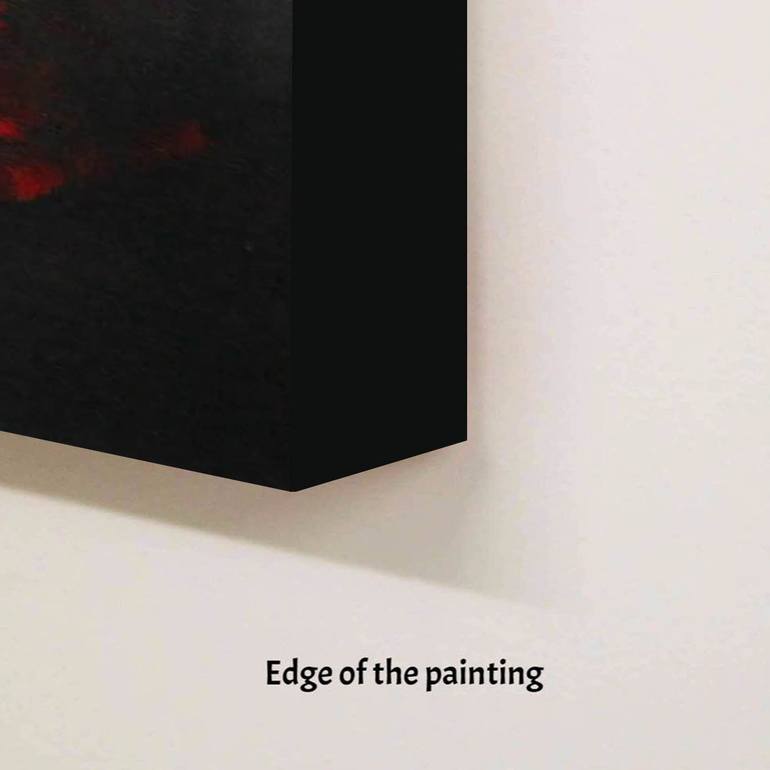 Original Abstract Expressionism Abstract Painting by Paresh Nrshinga Frsa