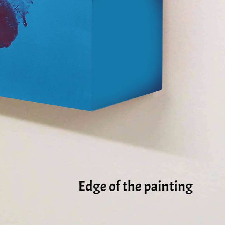 Original Abstract Expressionism Abstract Painting by Paresh Nrshinga Frsa