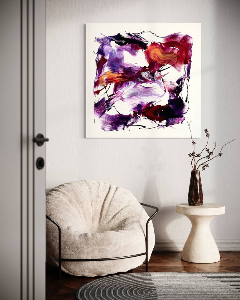 Original Abstract Painting by Paresh Nrshinga