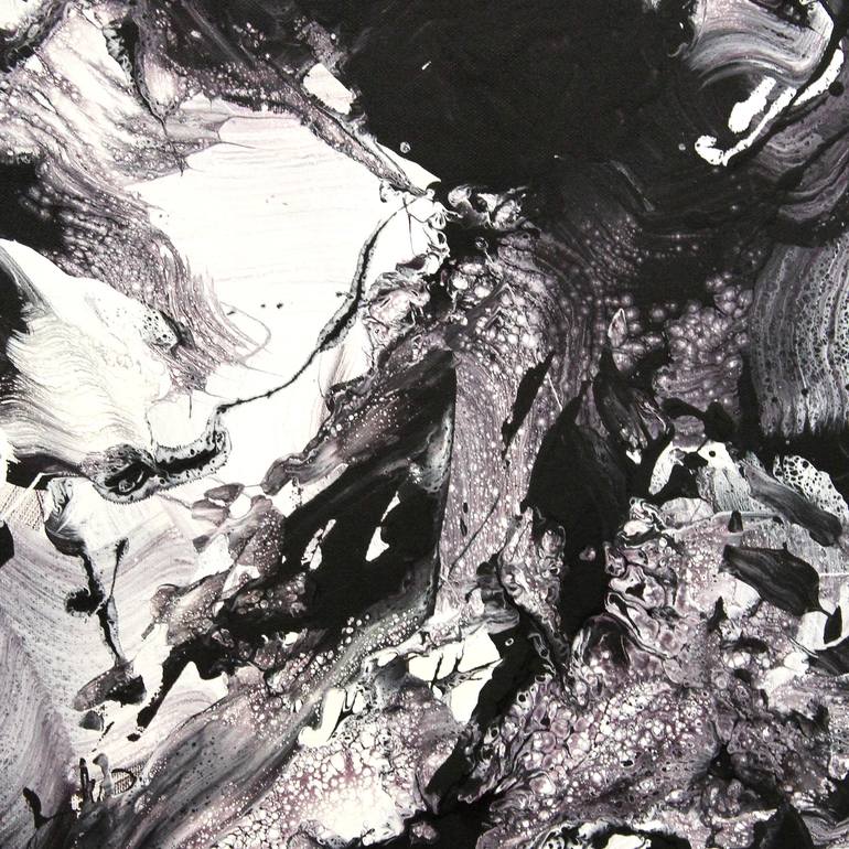 Original Abstract Expressionism Abstract Painting by Paresh Nrshinga Frsa