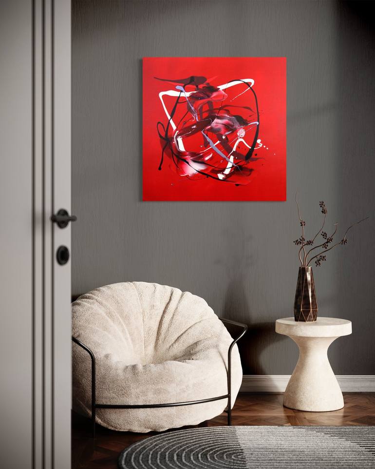 Original Abstract Painting by Paresh Nrshinga