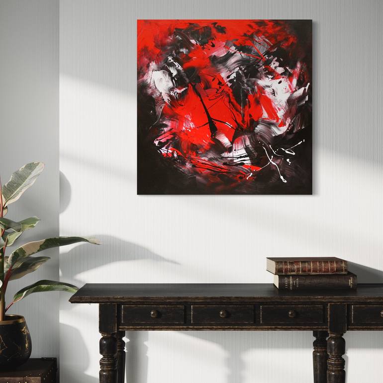 Original Abstract Painting by Paresh Nrshinga