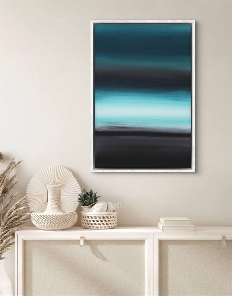 Original Abstract Expressionism Abstract Painting by Paresh Nrshinga Frsa