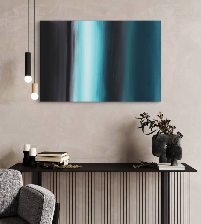 Original Abstract Expressionism Abstract Painting by Paresh Nrshinga Frsa